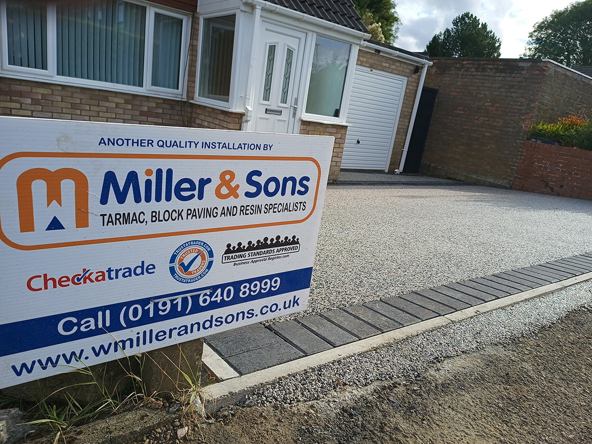 Resin Bound Driveway Kingston Park NE3