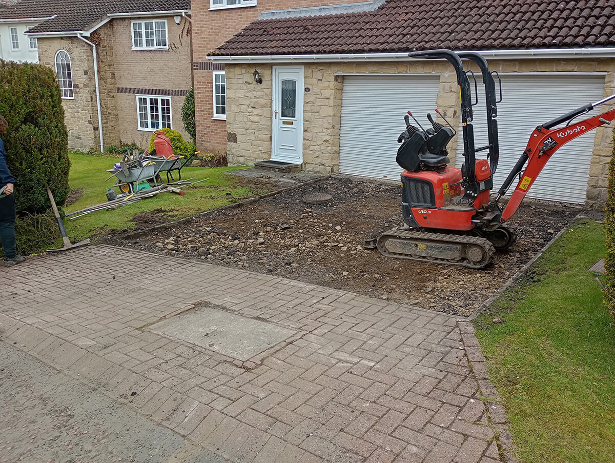Block paving Driveway Hexham NE46