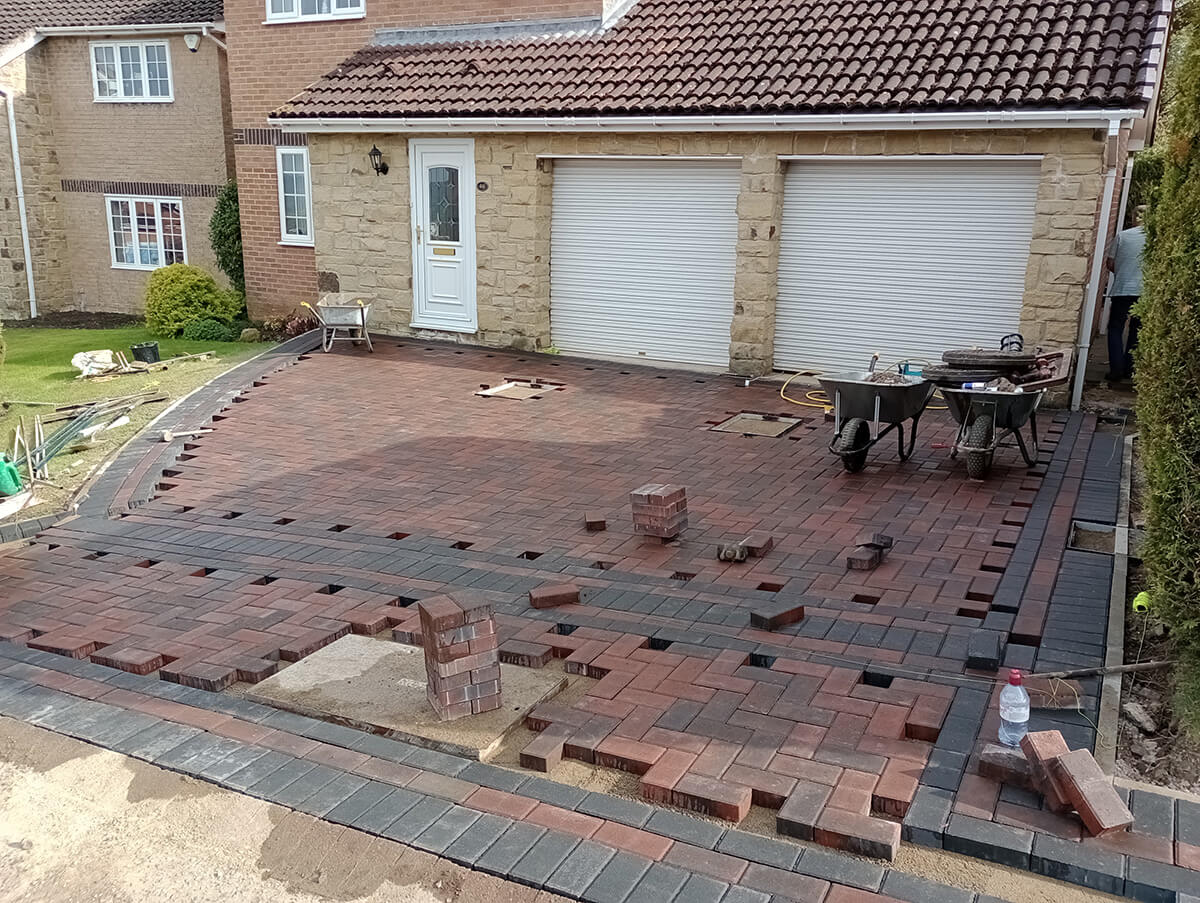 Block paving Driveway Hexham NE46