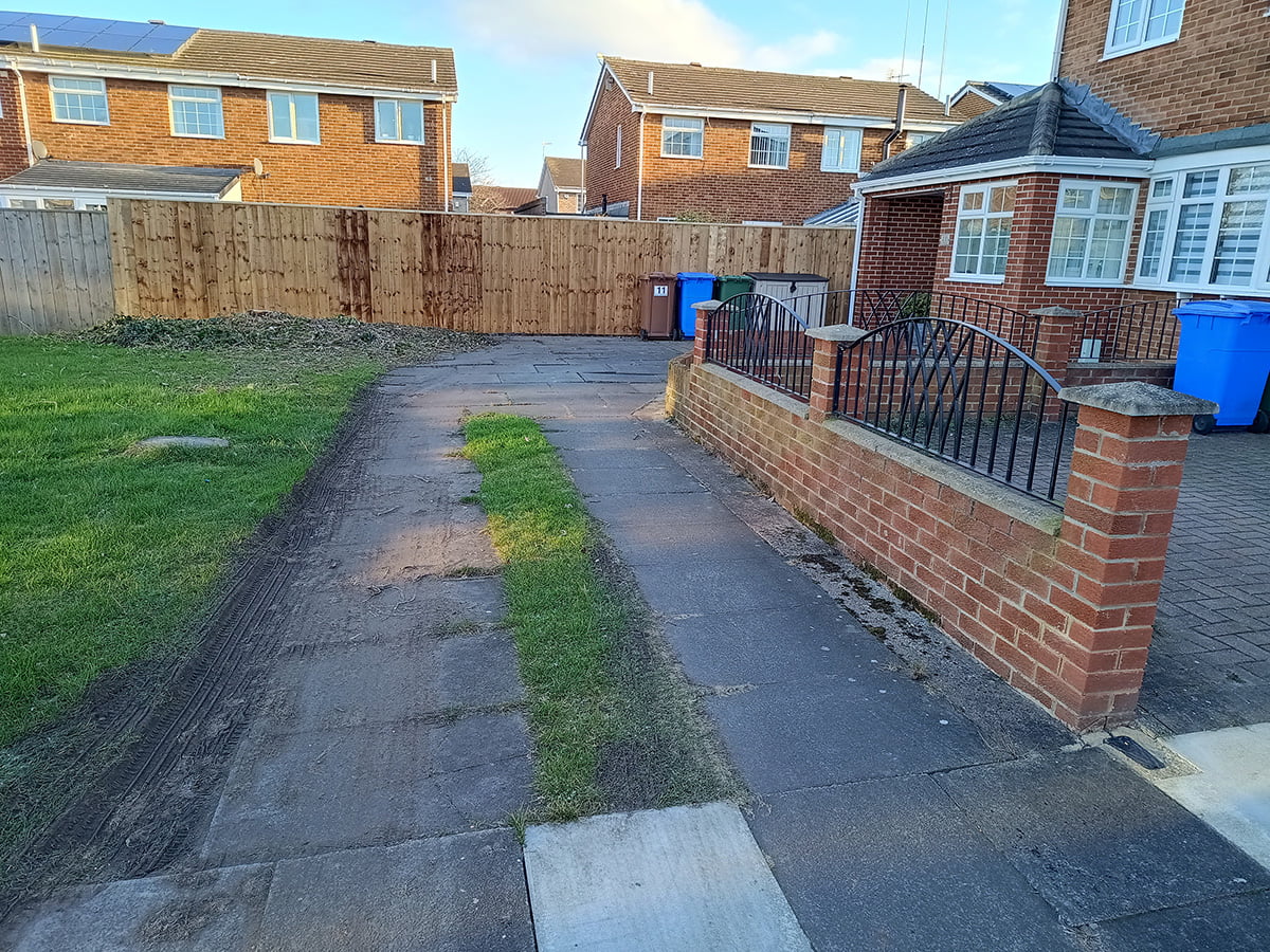 **6. Quick Installation**: Our efficient installation process minimises disruption to your daily routine, allowing you to enjoy your new Resin Bound Driveway in Wide Open in no time. With meticulous attention to detail, we ensure a flawless finish that exceeds your expectations. **7. UV Stability**: Rest assured that your Resin Bound Driveway will maintain its vibrant colour and appearance, even under prolonged exposure to sunlight. Our UV-stable resin formulations resist fading, ensuring long-lasting beauty for your home in Wide Open. **8. TrustMark Certified Craftsmanship**: As TrustMark-certified specialists, we adhere to the highest standards of quality and professionalism in every project we undertake in Wide Open, Tyne and Wear. Your satisfaction is our top priority, and we strive to exceed your expectations at every step of the process. With our focus on quality craftsmanship and customer satisfaction, we take pride in delivering exceptional results for homeowners in Wide Open and beyond. Experience the beauty and durability of Resin Bound surfaces by contacting us today. Let us bring your outdoor vision to life with our premium paving solutions.” Resin Bound Driveway New Hartley NE25