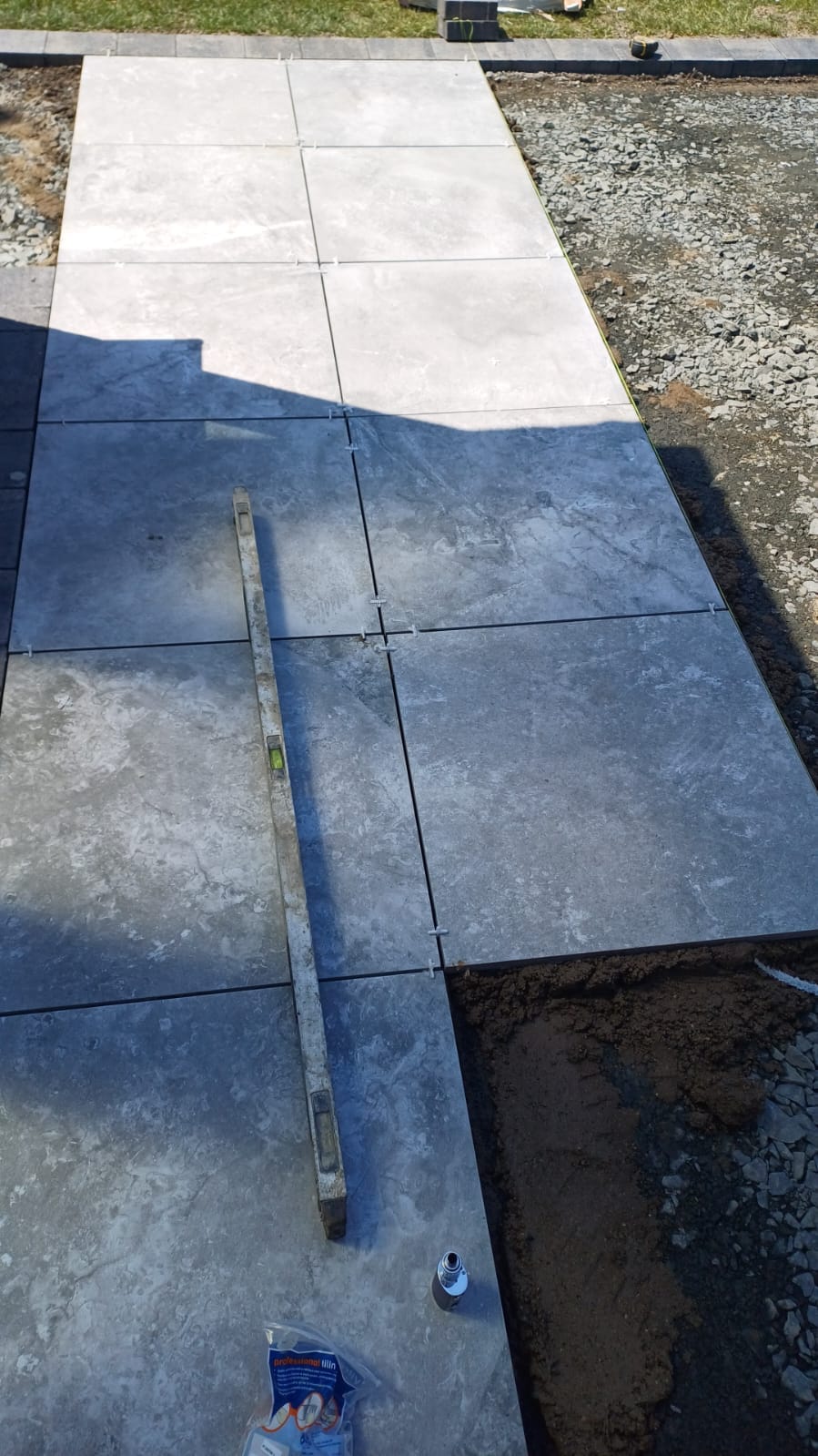 Porcelain patio Cramlington