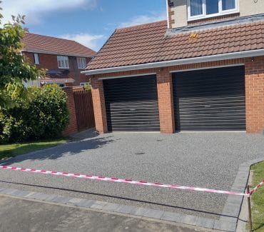 Grey Resin Driveway Cramlington