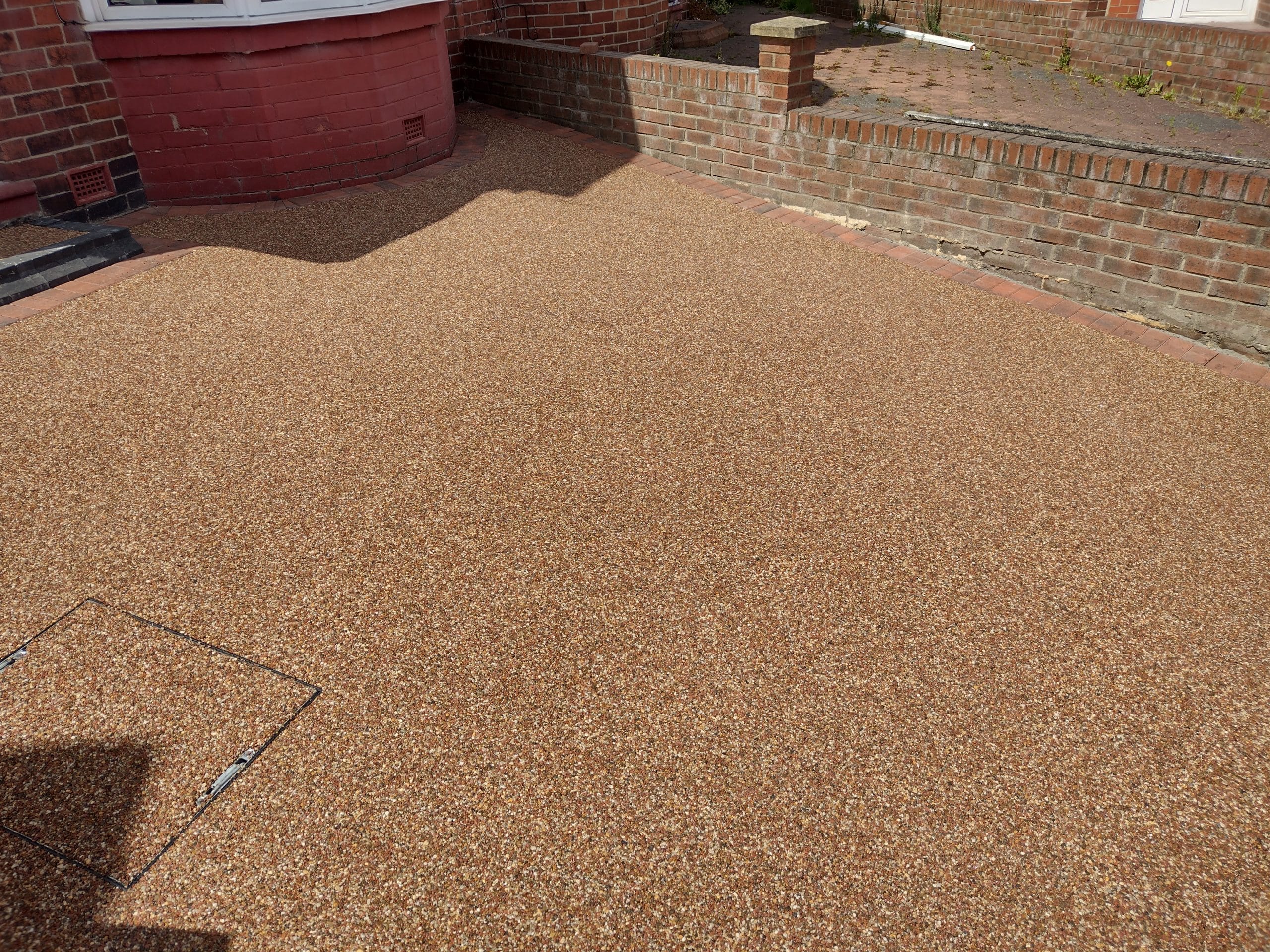 Rose Garden Resin Bound Driveway in Newcastle