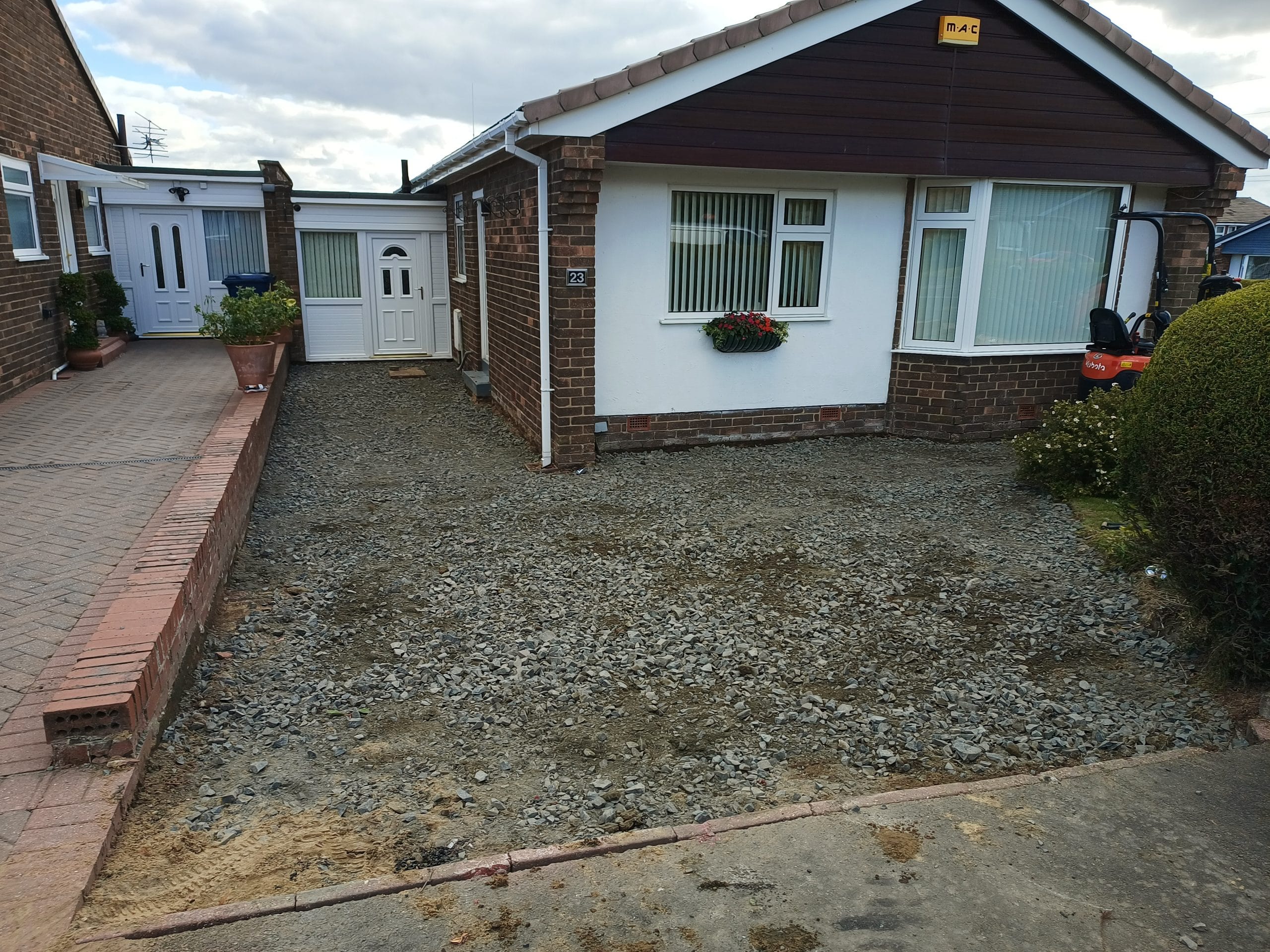 Rose Garden Resin Driveway in Chapelpark Newcastle upon Tyne