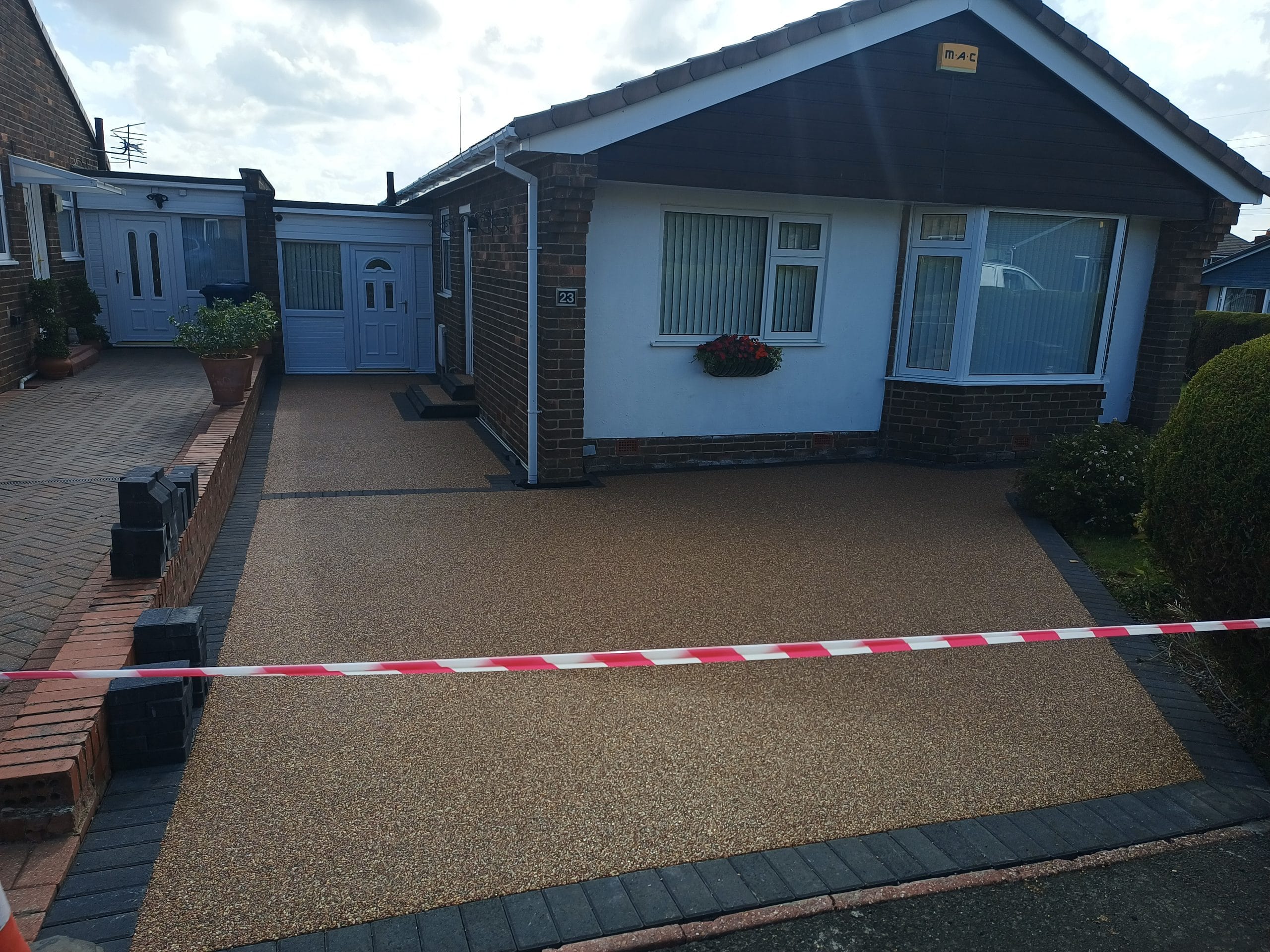 Rose Garden Resin Driveway in Chapelpark Newcastle upon Tyne