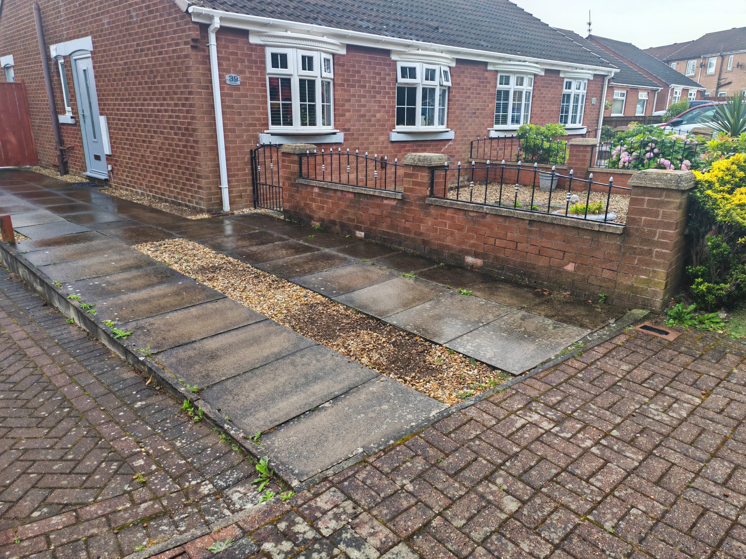 Polaris resin bound driveway before