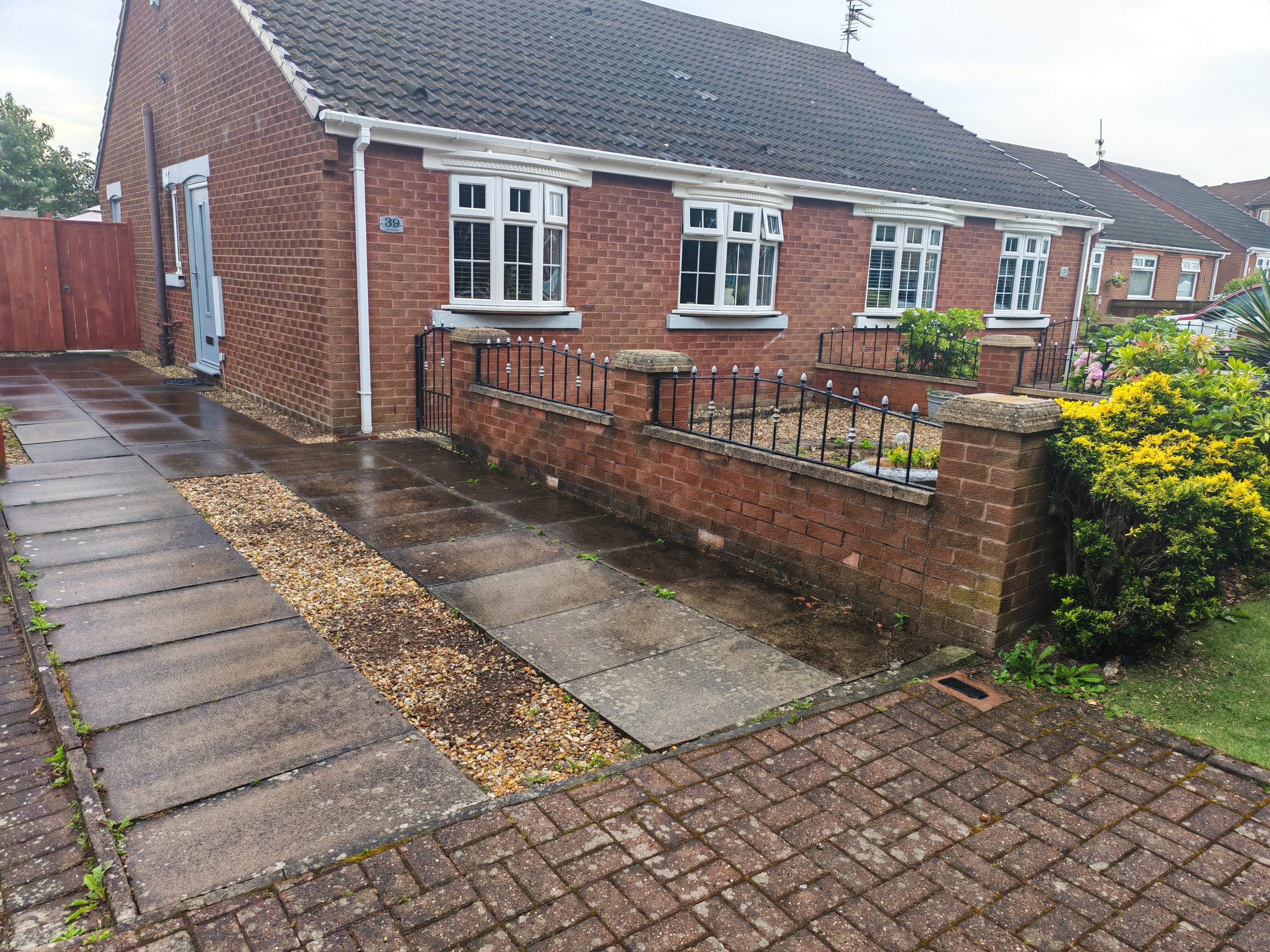 Polaris resin bound driveway before