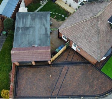 Brindle Block Paving with a double charcoal border