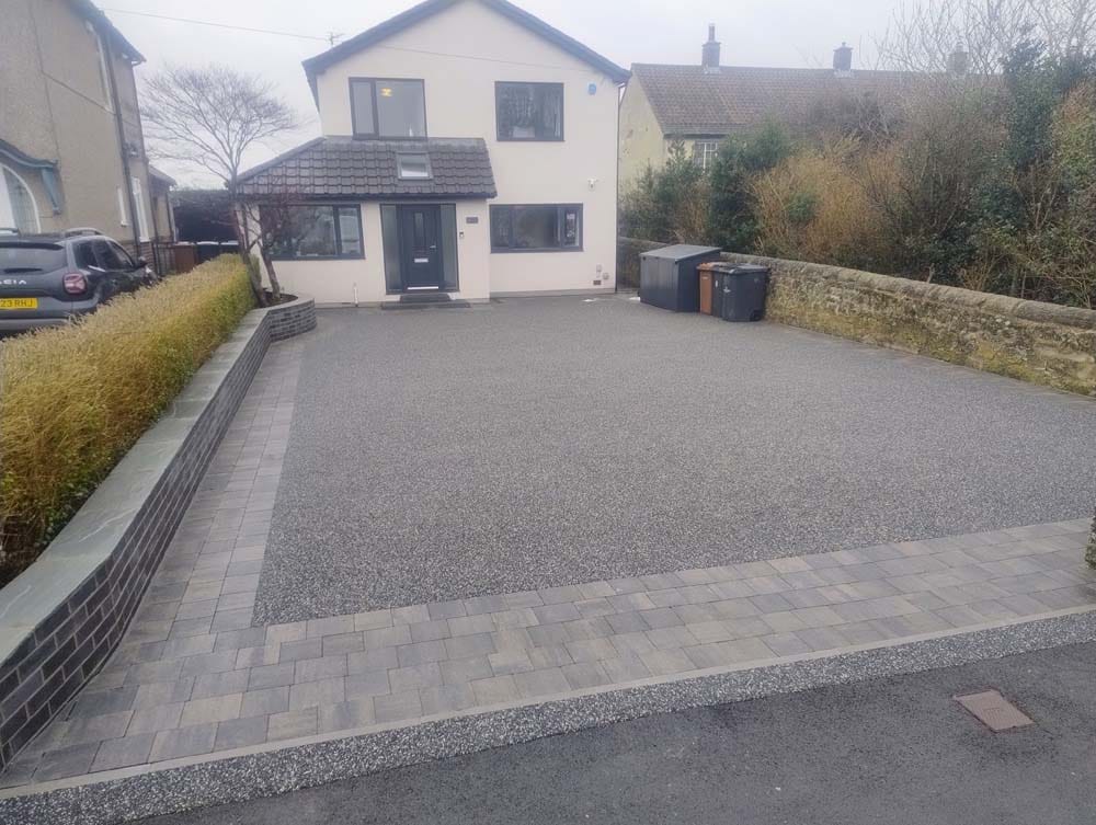 Polaris resin bound driveway Throckley