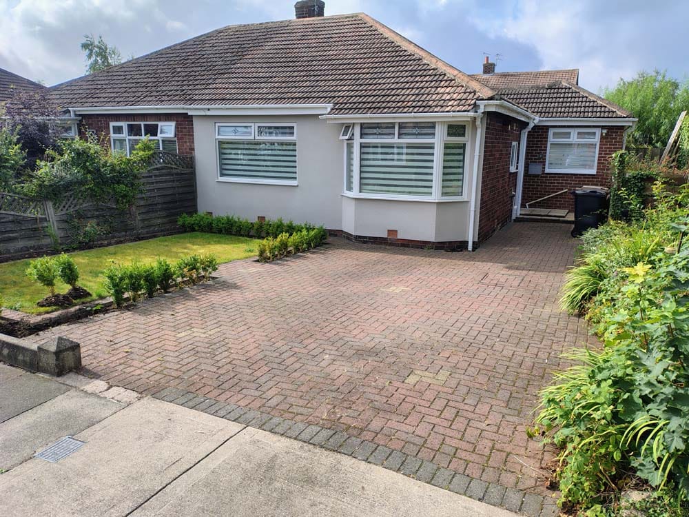 Daltex morning mist resin bound driveway before